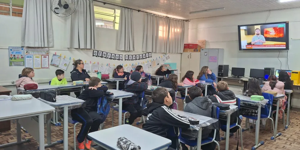 Conteúdo audiovisual traz valiosas informações para os estudantes