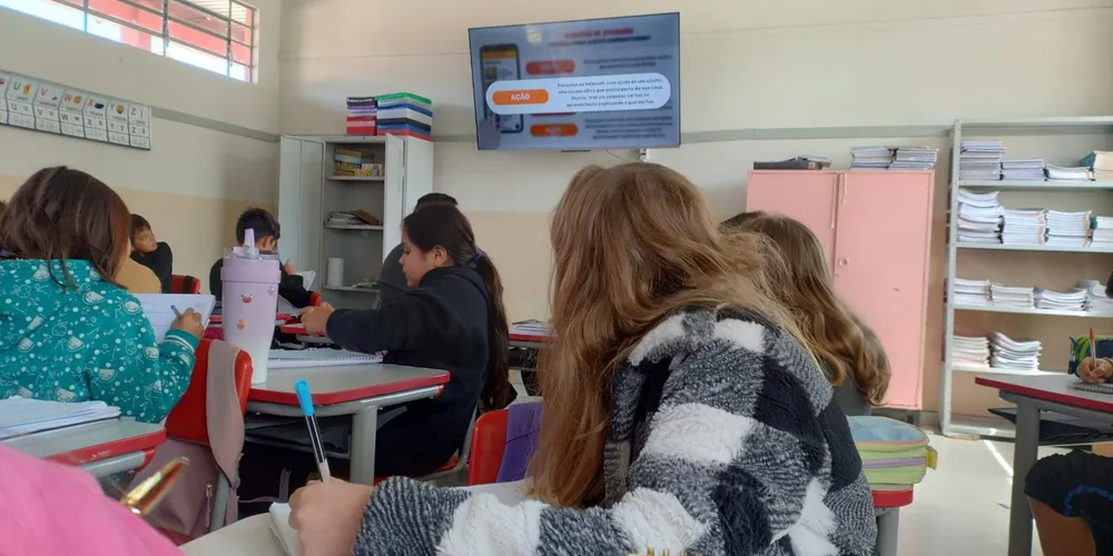 Proposta trouxe trabalho em sala de aula e pesquisa com os familiares