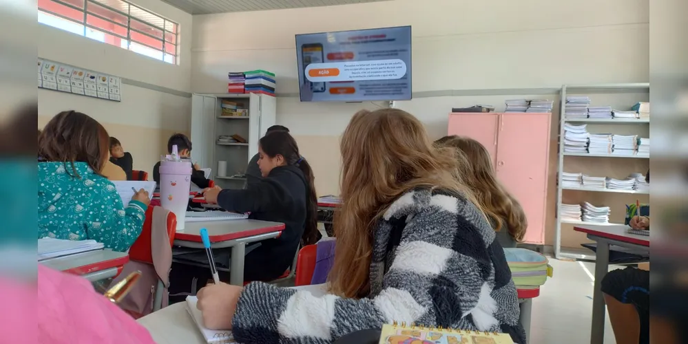 Proposta trouxe trabalho em sala de aula e pesquisa com os familiares