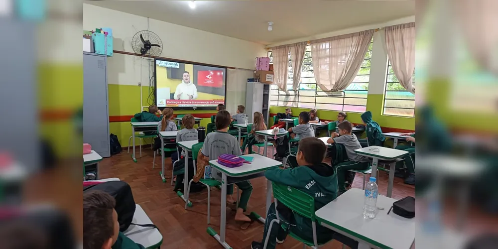 Trabalho ocorreu de maneira interdisciplinar na instituição e classe