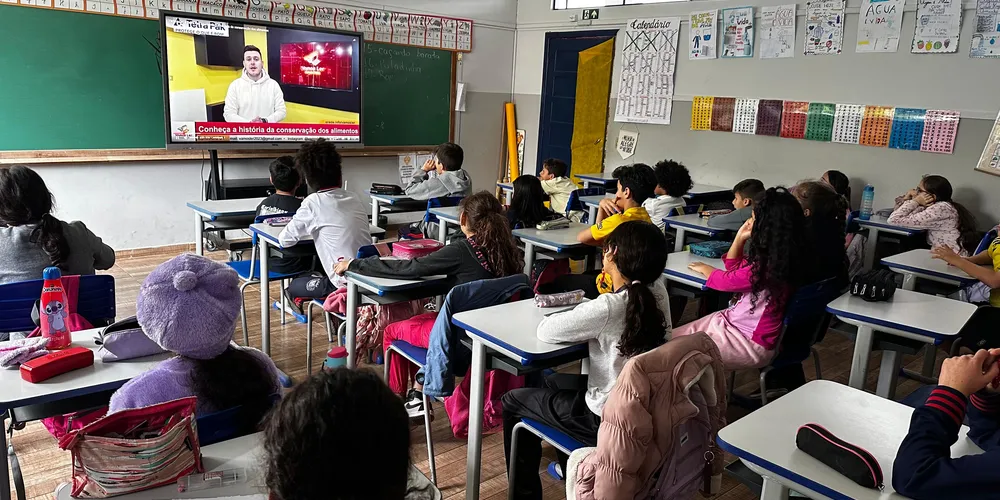 Audiovisual foi um dos importantes recursos utilizados em sala de aula