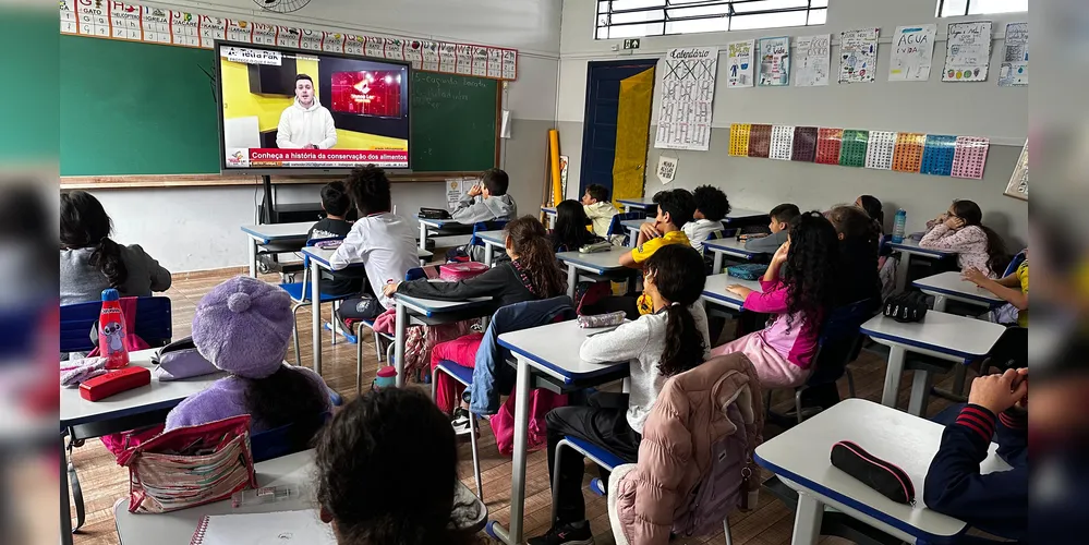 Audiovisual foi um dos importantes recursos utilizados em sala de aula