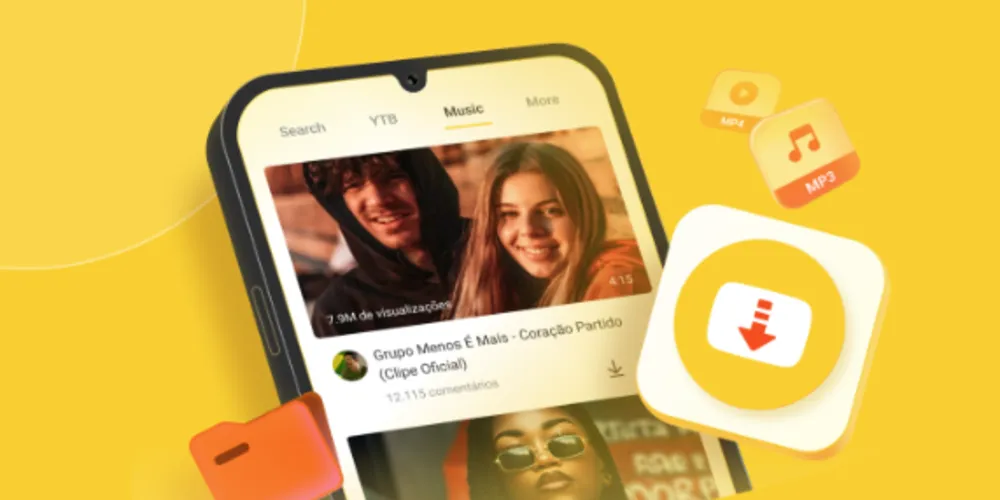 Imagem ilustrativa da imagem Apps mais leves para baixar vídeos em 2025