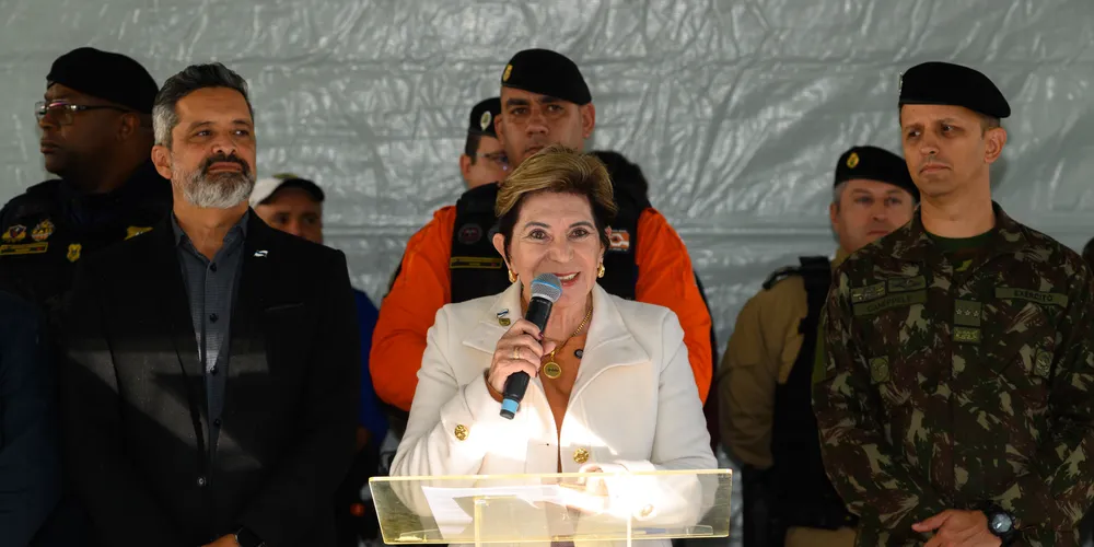 Cerimônia de início da semana da pátria ocorreu na tarde de segunda (1º)