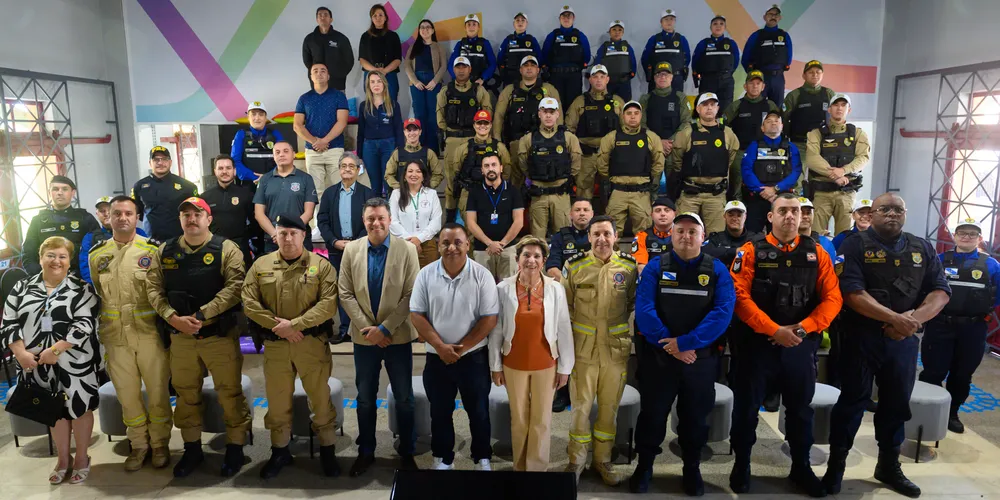 Durante a cerimônia, a prefeita Elizabeth Schmidt destacou os avanços na segurança viária do município