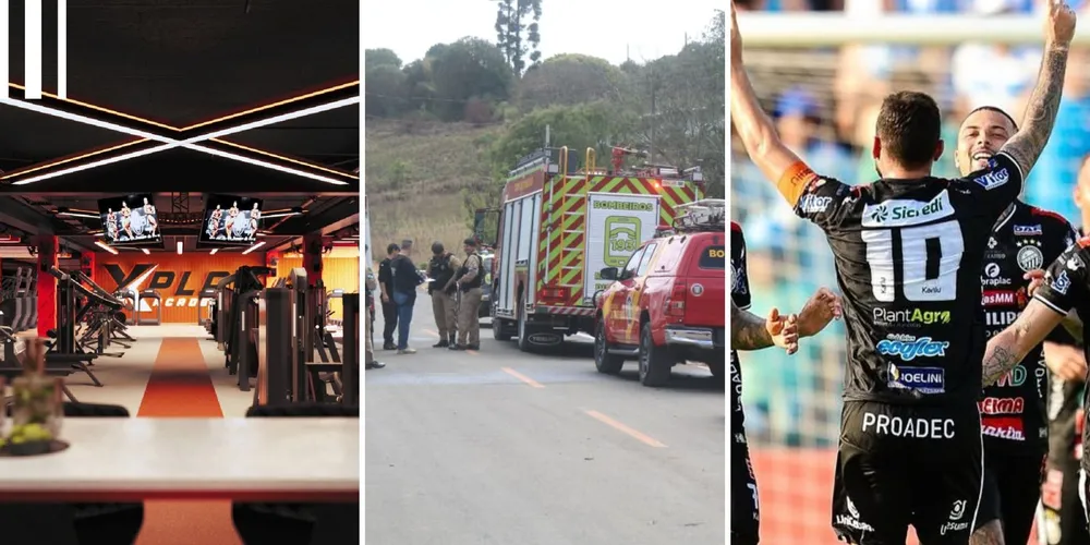 Imagem ilustrativa da imagem Confira as principais notícias da tarde desta sexta em PG e região