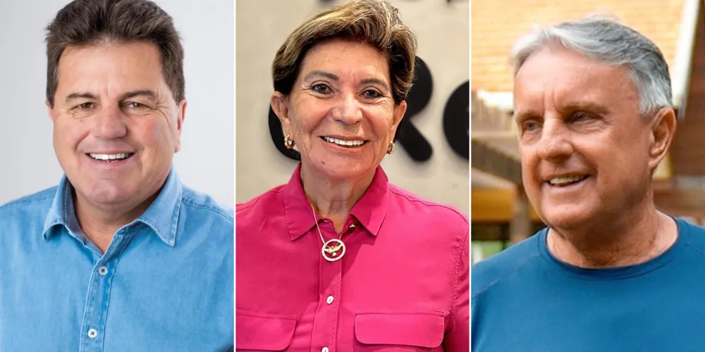 Denilson Baitala, Elizabeth Schmidt e Adelmo Klosowski comentaram sobre as obras