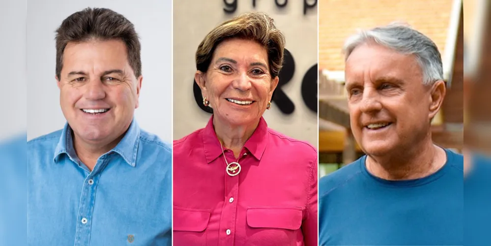 Denilson Baitala, Elizabeth Schmidt e Adelmo Klosowski comentaram sobre as obras