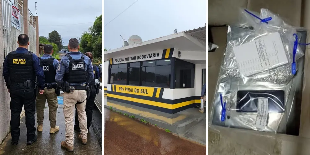 Imagem ilustrativa da imagem Gaeco divulga fotos de operações realizadas na região nesta terça