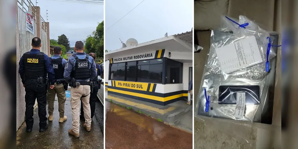 Imagem ilustrativa da imagem Gaeco divulga fotos de operações realizadas na região nesta terça