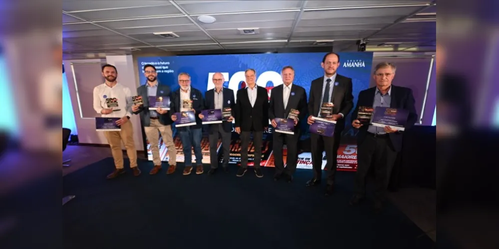 Cem maiores empresas do Paraná foram premiadas nesta quarta-feira (17)