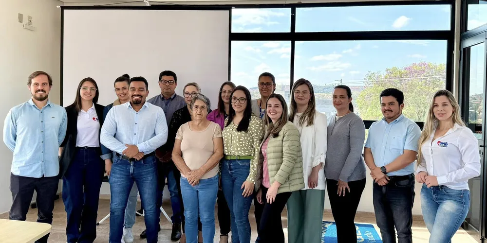 Equipe da Secretaria Municipal de Saúde de Sengés
