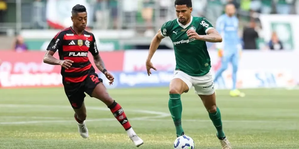 O duelo entre Flamengo e Palmeiras é a principal atração da rodada