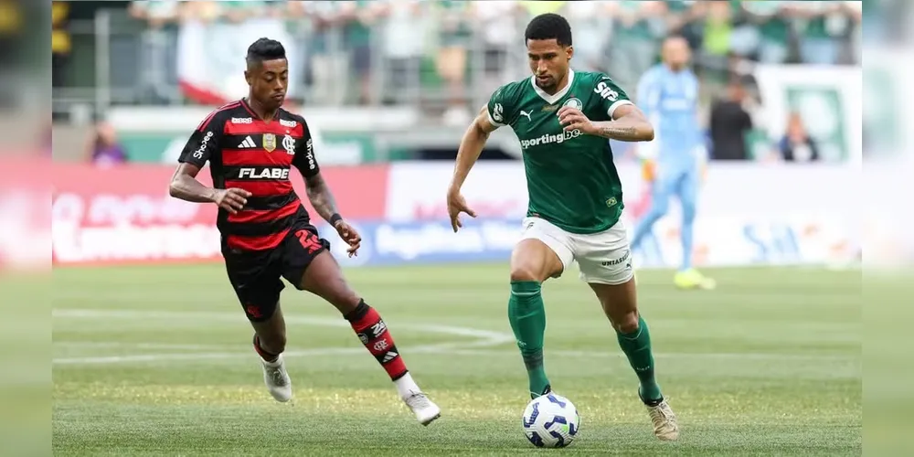 O duelo entre Flamengo e Palmeiras é a principal atração da rodada