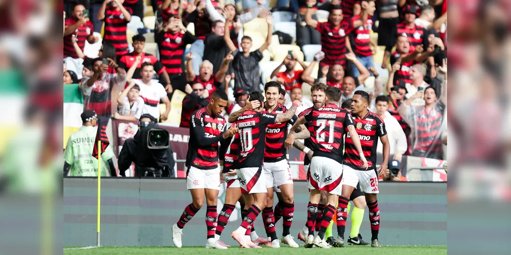 Flamengo vem de vitória em cima do Palmeiras por 3 a 2