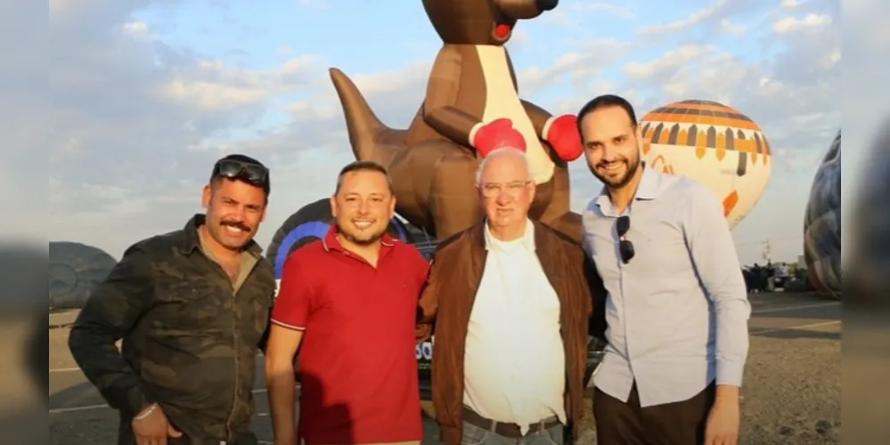 Reinaldo Cardoso e demais lideranças municipais prestigiaram o evento