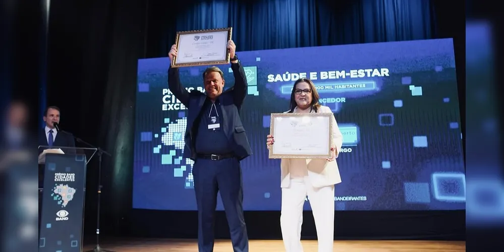 O prefeito Mauricio Rivabem celebrou a conquista