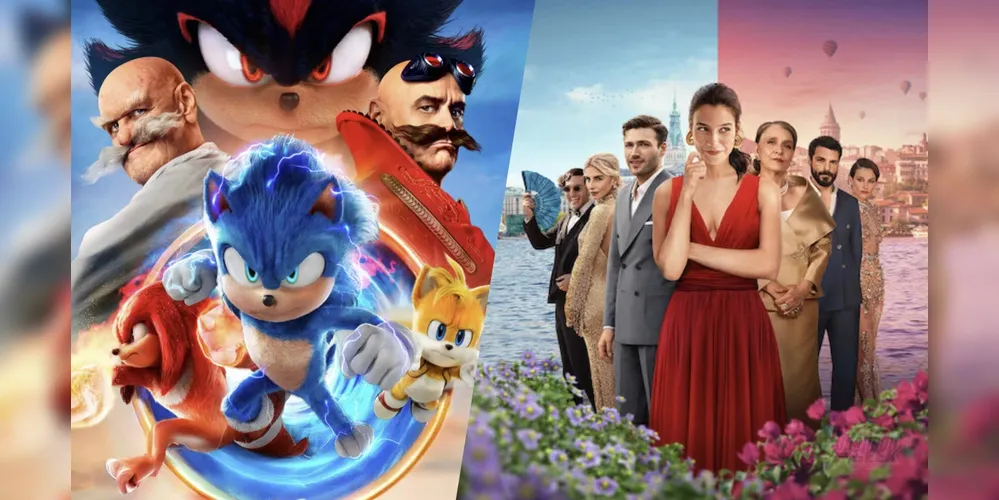 Sonic 3: O Filme e Ela Disse Talvez estão no TOP 10 da semana na Netflix