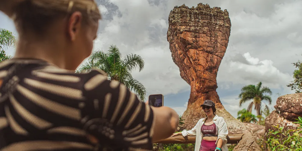 Tanto a pulseira como o drink rosa já foram adotados pelo Parque Buraco do Padre no início do ano de 2025