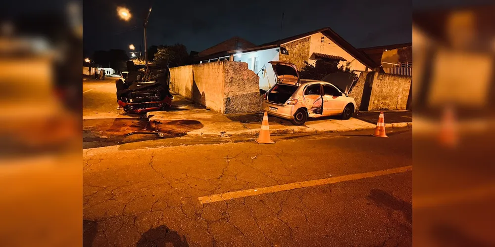 Veja o estado que os veículos ficaram