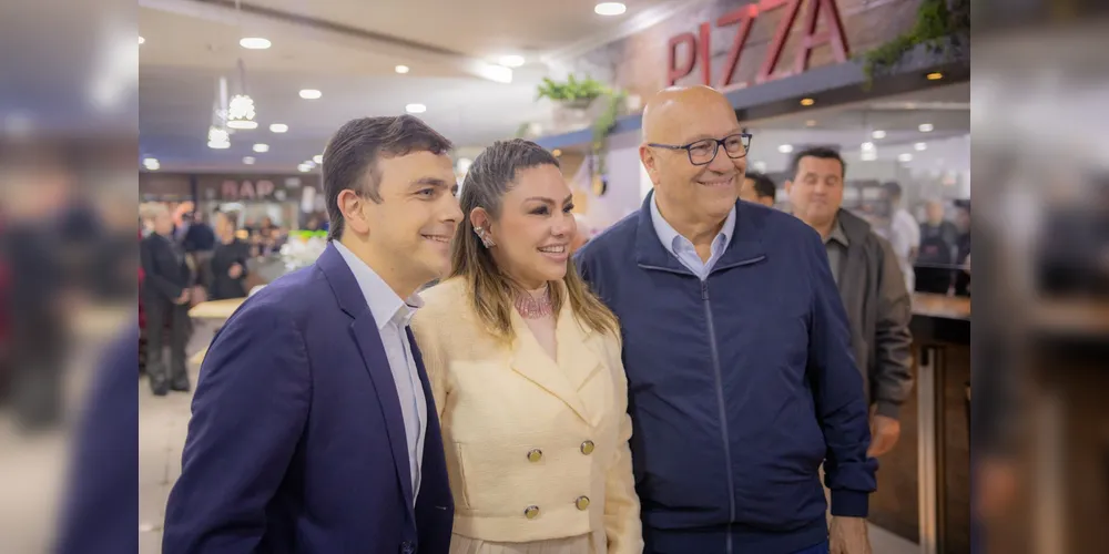 Prefeitos da AMCG estiveram presentes no evento de ordem de serviço para as obras da nova torre do HU-UEPG.