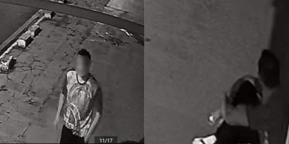 Parte da ação foi gravada pela câmera furtada