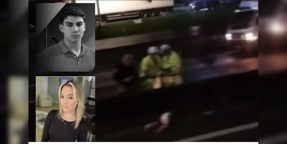 Gabriel Massuqueto Zanlorenzi, de 19 anos e Caroline Schwenson dos Santos, de 21 anos morreram em grave acidente