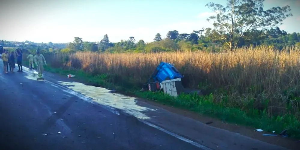 Acidente ocorreu próximo ao Rio Ronda