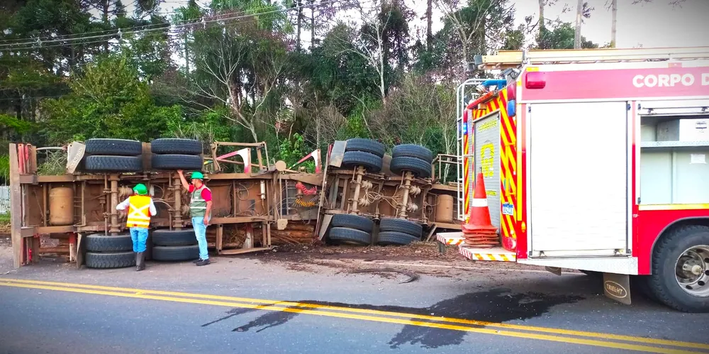 Equipe do Corpo de Bombeiros foi acionada para a ocorrência