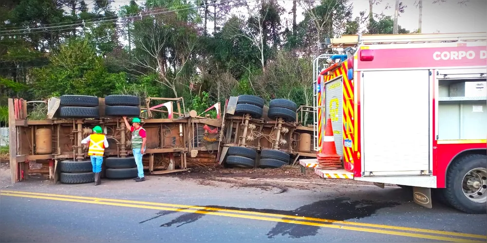 Equipe do Corpo de Bombeiros foi acionada para a ocorrência
