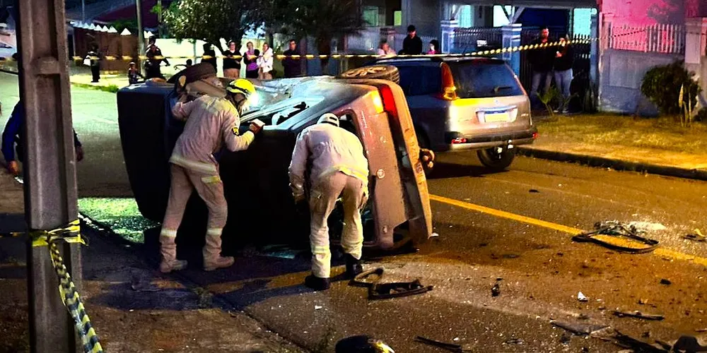 Equipes dos Bombeiros foram acionadas para a ocorrência
