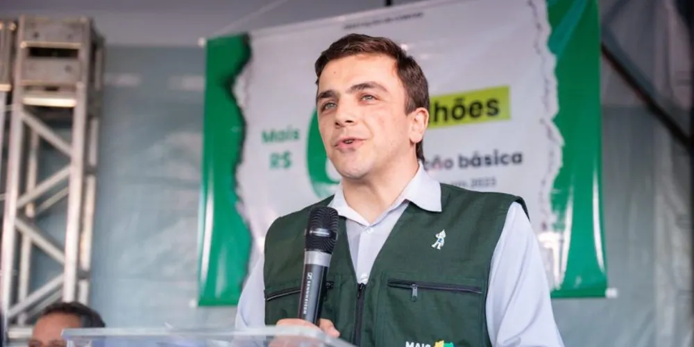 Deputado federal Aliel Machado (PV-PR) destaca que os investimentos representam a maior série de conquistas já asseguradas para o município