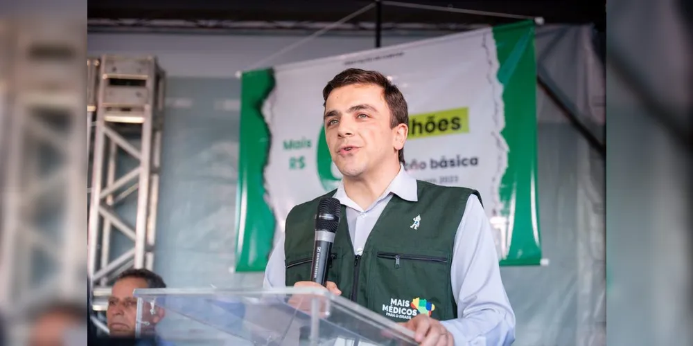 Deputado federal Aliel Machado (PV-PR) celebra chegada da vacina que protege contra o Vírus Sincicial Respiratório (VSR)