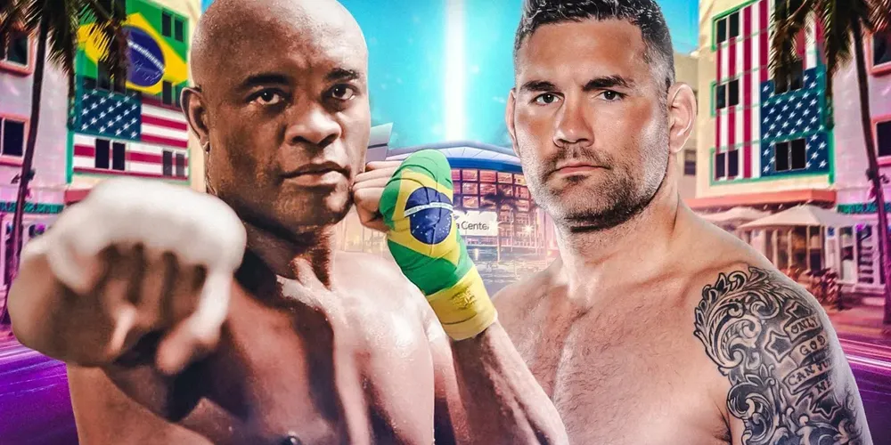 Anderon Silva enfrenta Chris Weidman