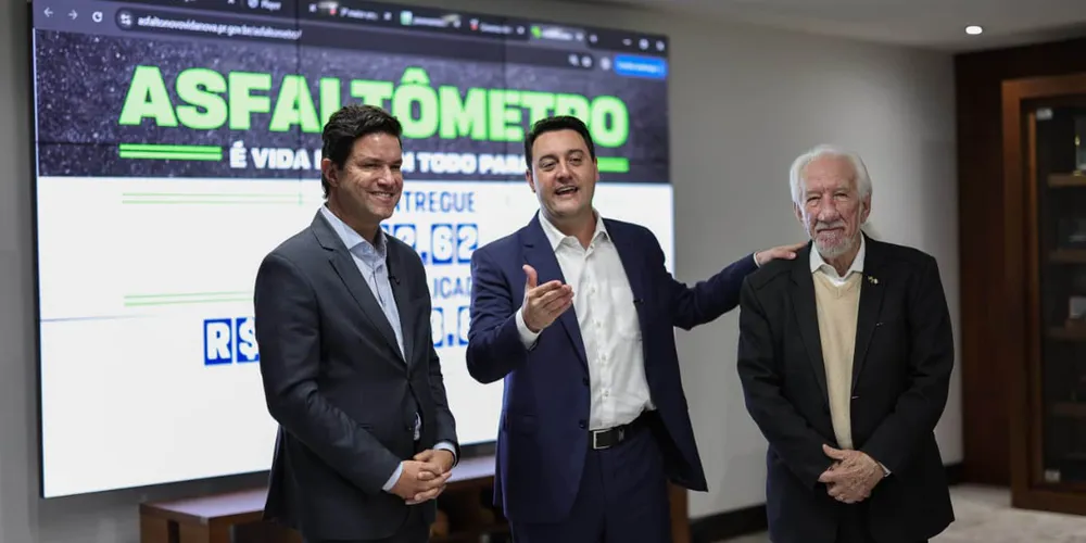 Governo lança Asfaltômetro para população acompanhar obras do Asfalto Novo, Vida Nova