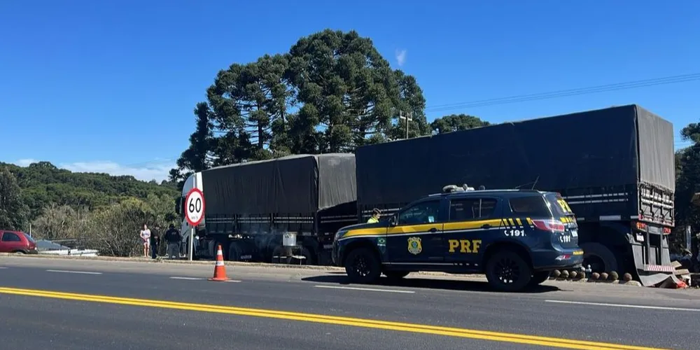 A PRF foi acionada logo após o acidente