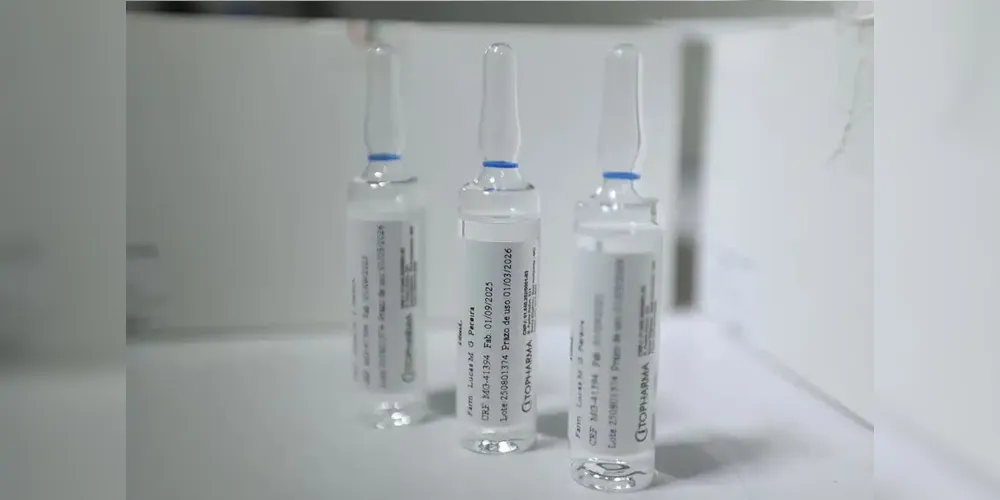 O primeiro lote será fabricado pelo laboratório Cristália, e toda a produção será doada ao Ministério da Saúde
