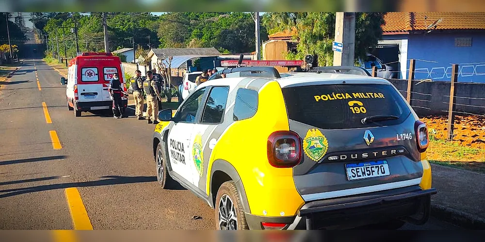 Equipes de segurança e de socorro foram acionadas para a ocorrência