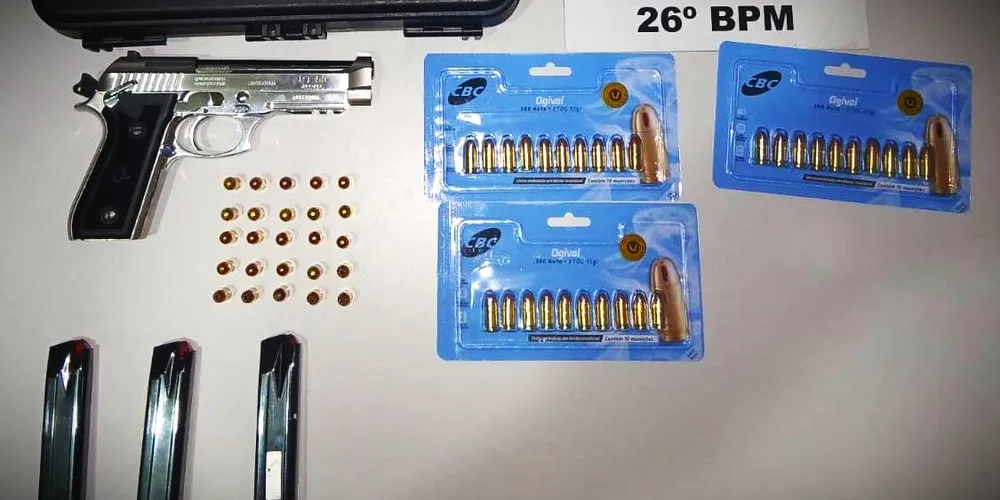 Todo o material foi encaminhado à autoridade policial