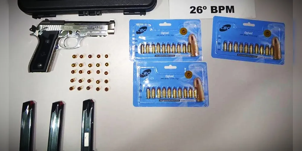 Todo o material foi encaminhado à autoridade policial