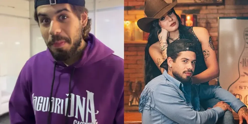 Cantor usou moletom com nome da boiadeira aumentando especulação sobre romance entre os dois