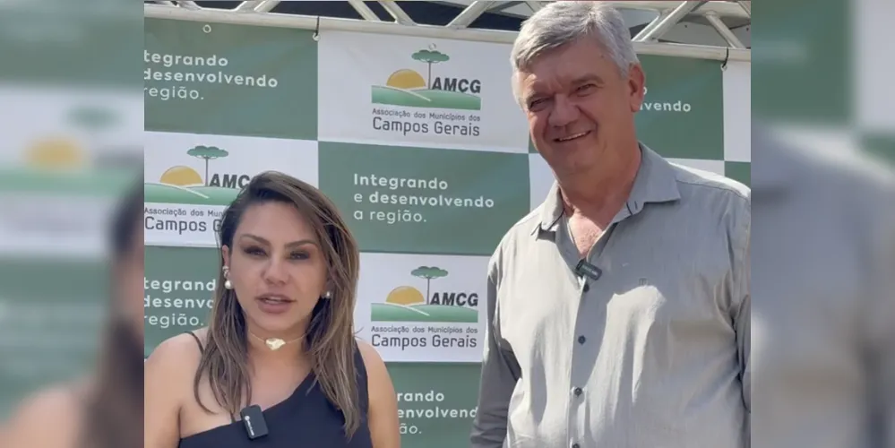 Dayane Sovinski e Juca Sloboda convocam prefeitos dos Campos Gerais para a mobilização.