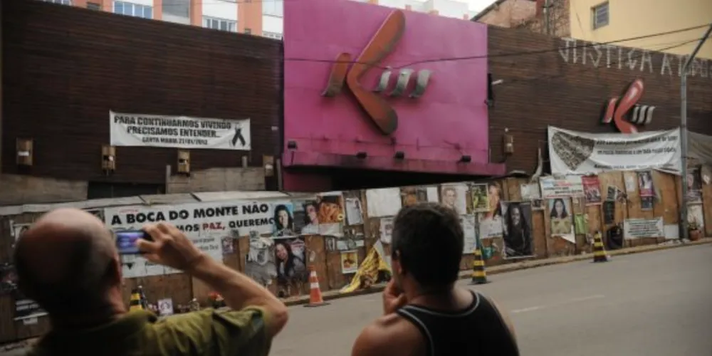 Tragédia na Boate kiss 242 mortos e 636 feridos em Santa Maria.