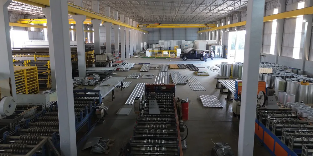 Há dois anos a empresa começou a construir sua sede nova