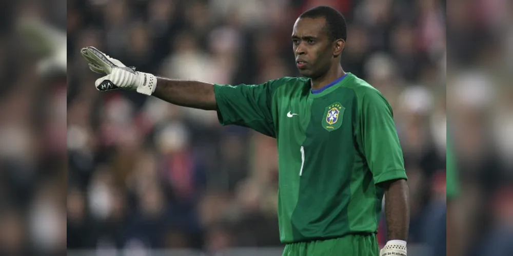 Helton foi campeão da Copa América com o Brasil em 2007