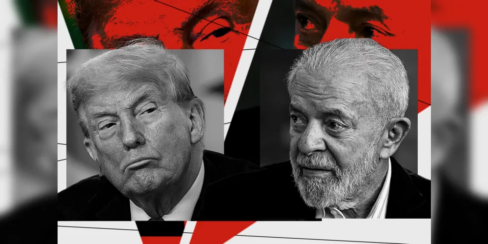 Taxas impostas pelo governo Trump tem como objetivo reduzir déficit comercial que o país estadunidense teria com o Brasil.