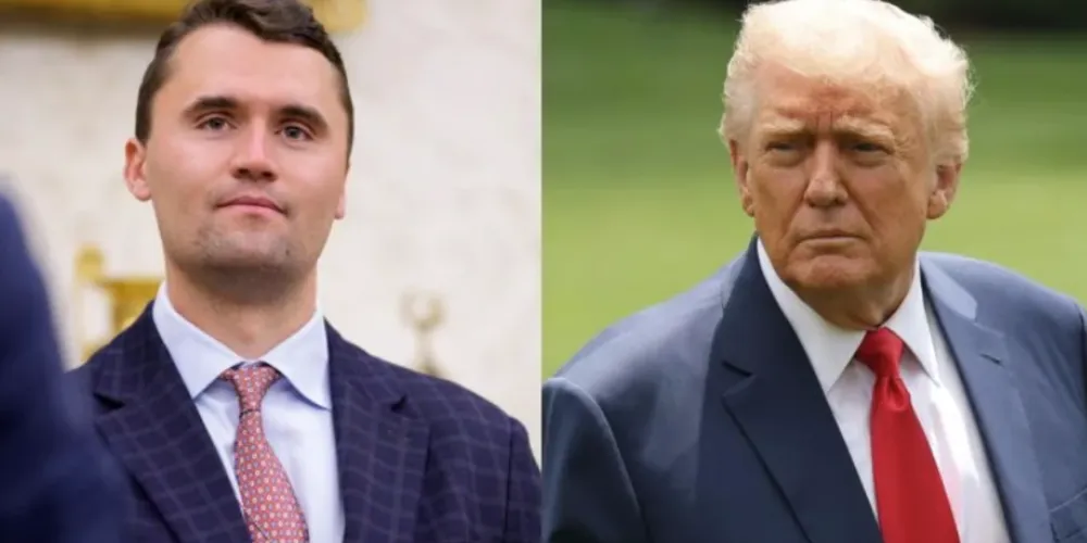 Charlie Krik e Donald Trump