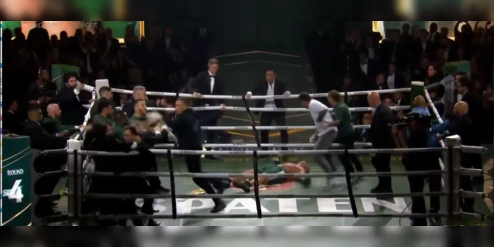 Wanderlei Silva foi nocauteado em briga entre as equipes