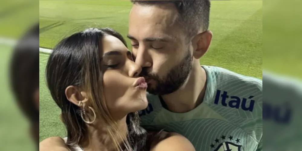 Marilia Nery e Éverton Ribeiro