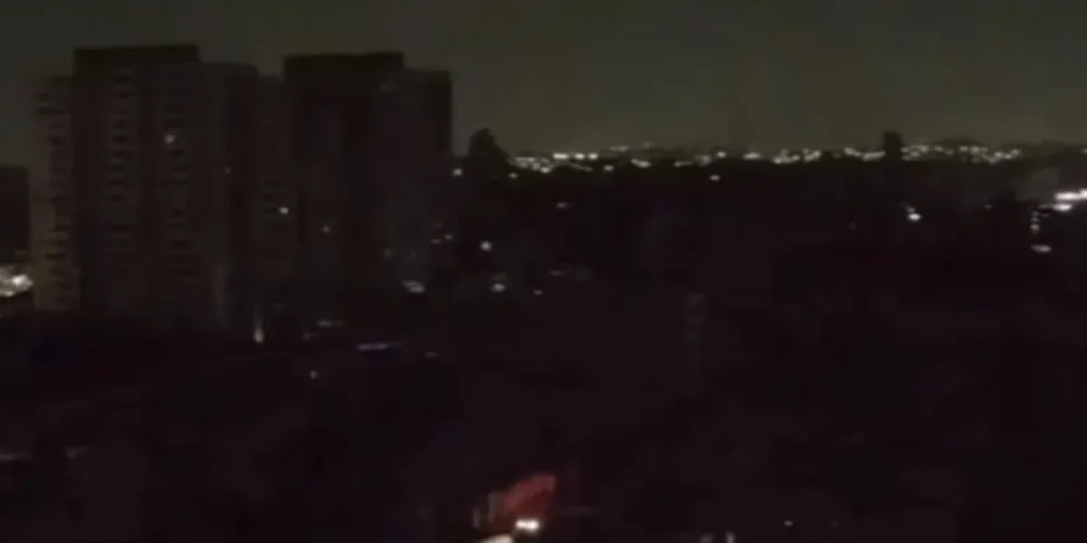 Apagão total durou cerca de 30 a 40 minutos
